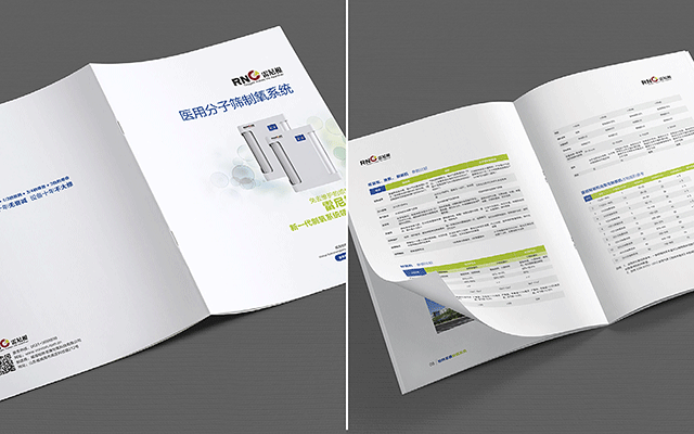 雷尼根制氧設備畫冊設計印刷